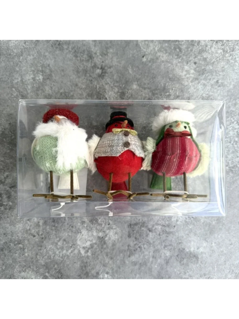 Target Wondershop Featherly Friends 2022 Mini Christmas Birds Set Of 3 NEW